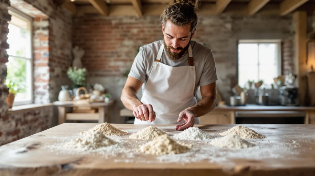 Découvrez notre guide complet sur les farines idéales pour réussir votre pain. Apprenez à choisir la farine qui convient le mieux à votre recette et aux différentes techniques de panification pour obtenir un pain savoureux et bien doré.